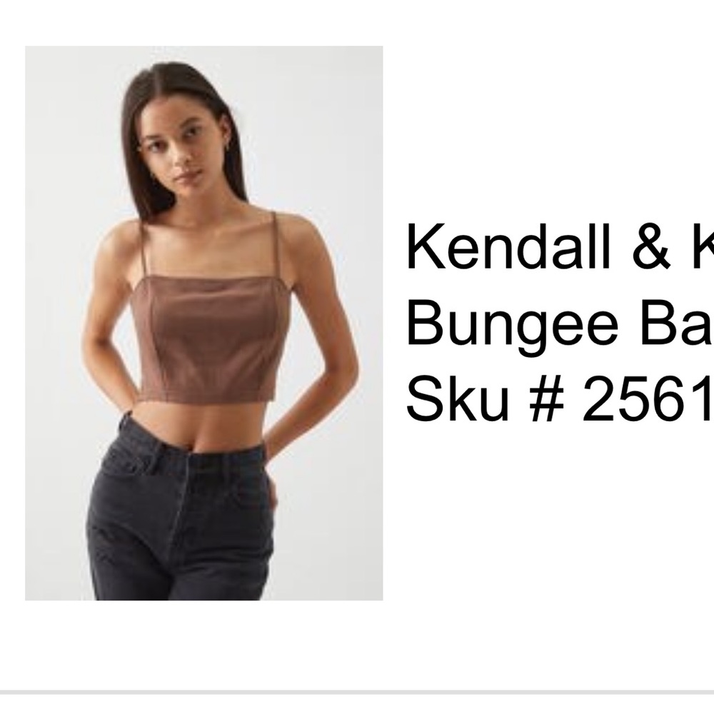 Kendall and Kylie Bungee Back Cami Top